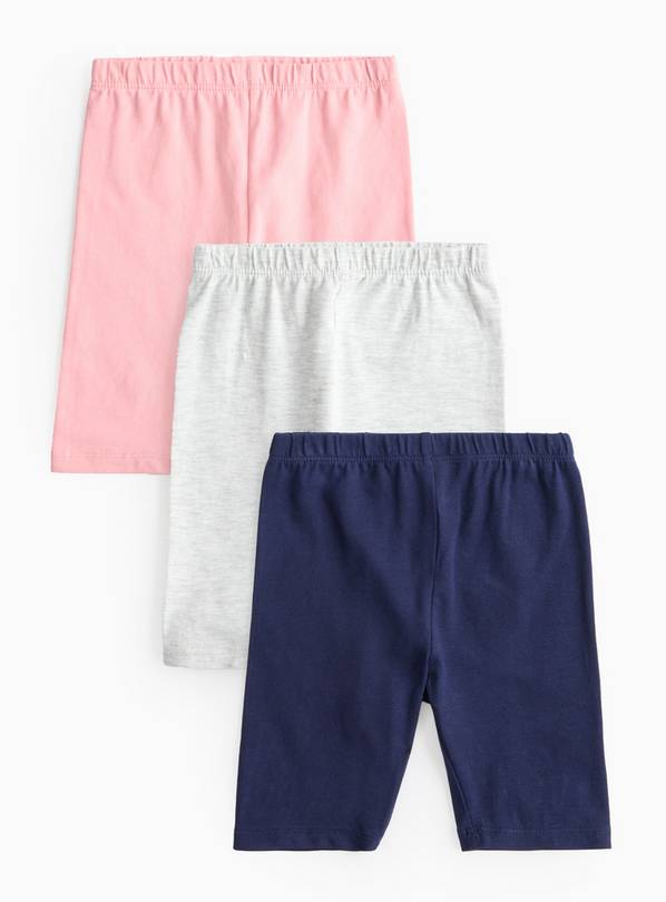 Jersey Cycling Shorts 3 Pack 1-2 years